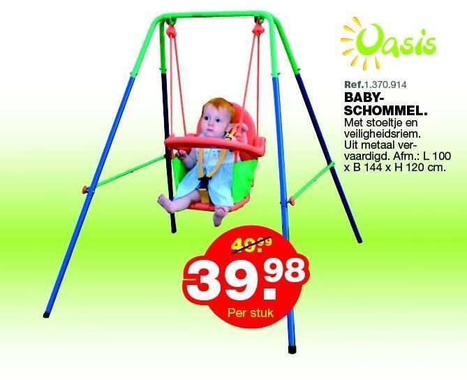 Balancoire bebe oasis
