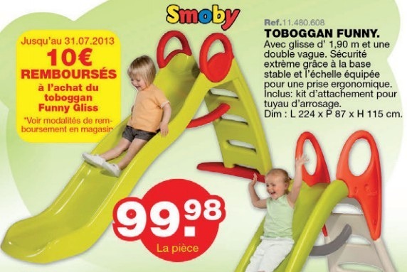 Toboggan maxi toys
