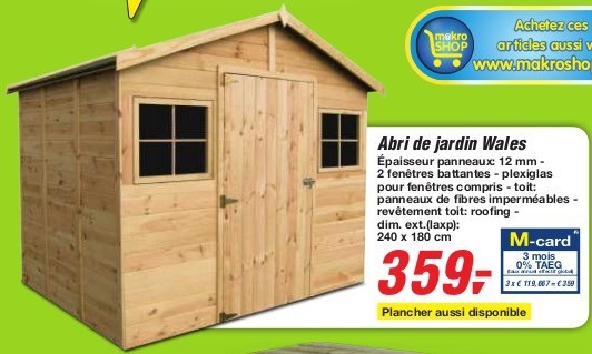 Abri de jardin 06
