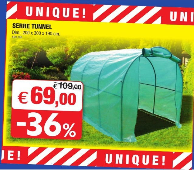 Serre de jardin hubo
