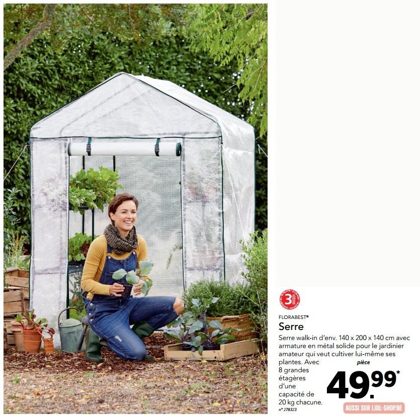 Serre de jardin lidl 2017
