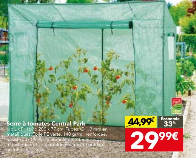 Serre de jardin brico plan it
