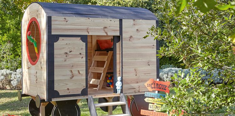 Cabane de jardin enfant
