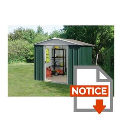 Cabane de jardin+yardmaster
