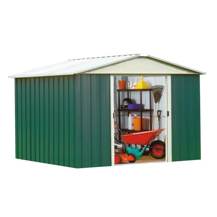 Abri de jardin métal 14 00 m2 yardmaster
