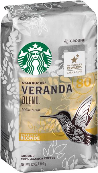 starbucks veranda blend nutrition facts