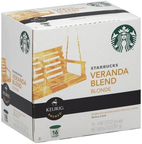 veranda blend k cups calories