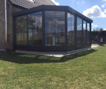 veranda bois lille