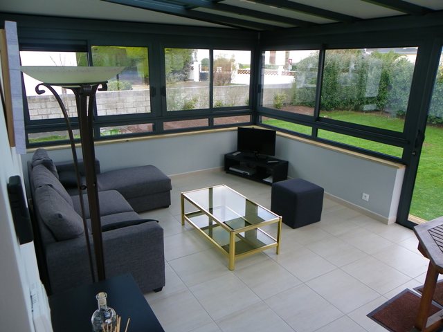 amenagement veranda en salon