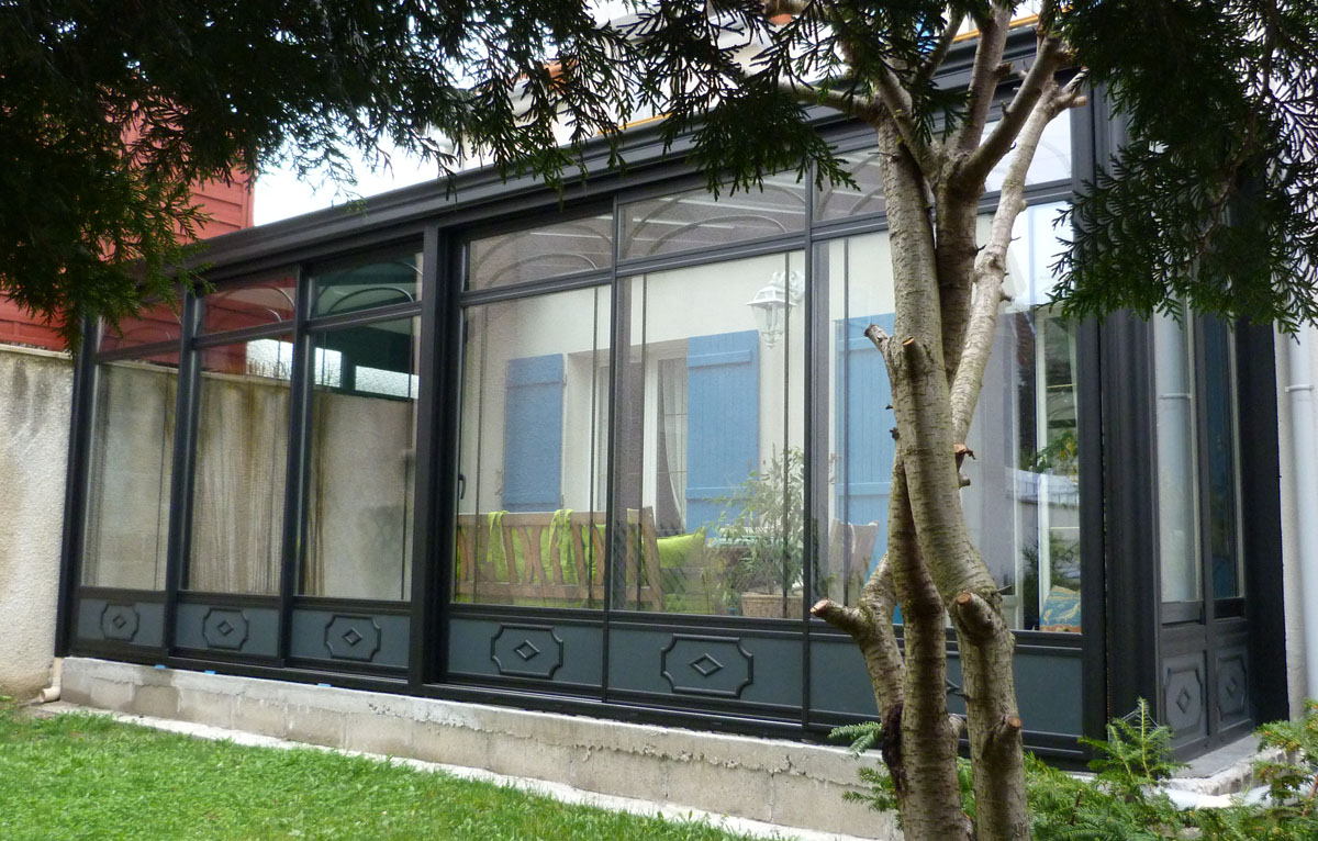veranda en fer forge belgique
