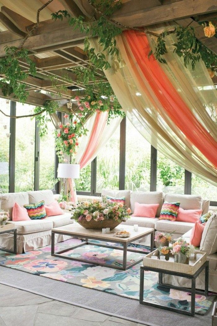 veranda avec marche