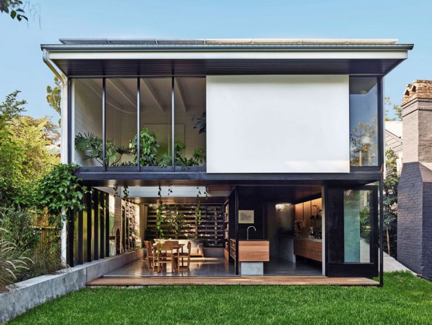 veranda qui condense