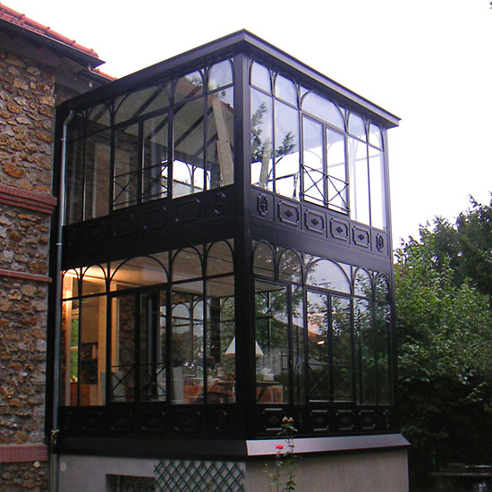 veranda acier atelier
