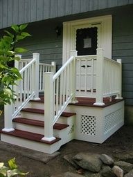 veranda stairs design