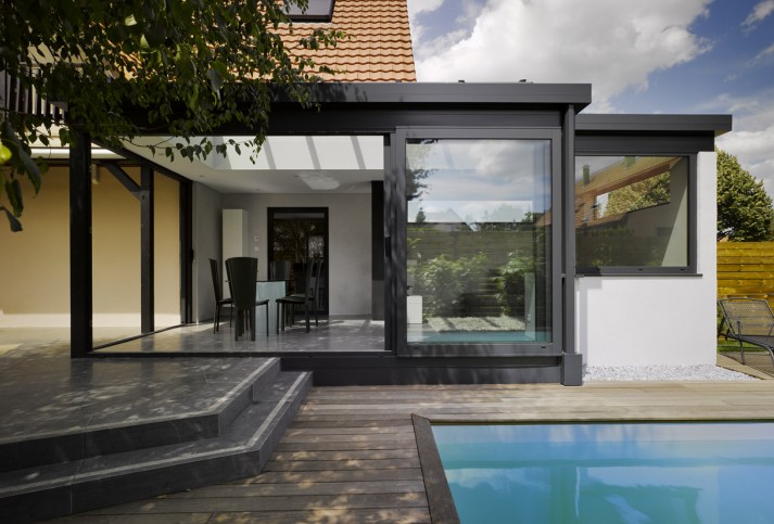modele veranda en hauteur