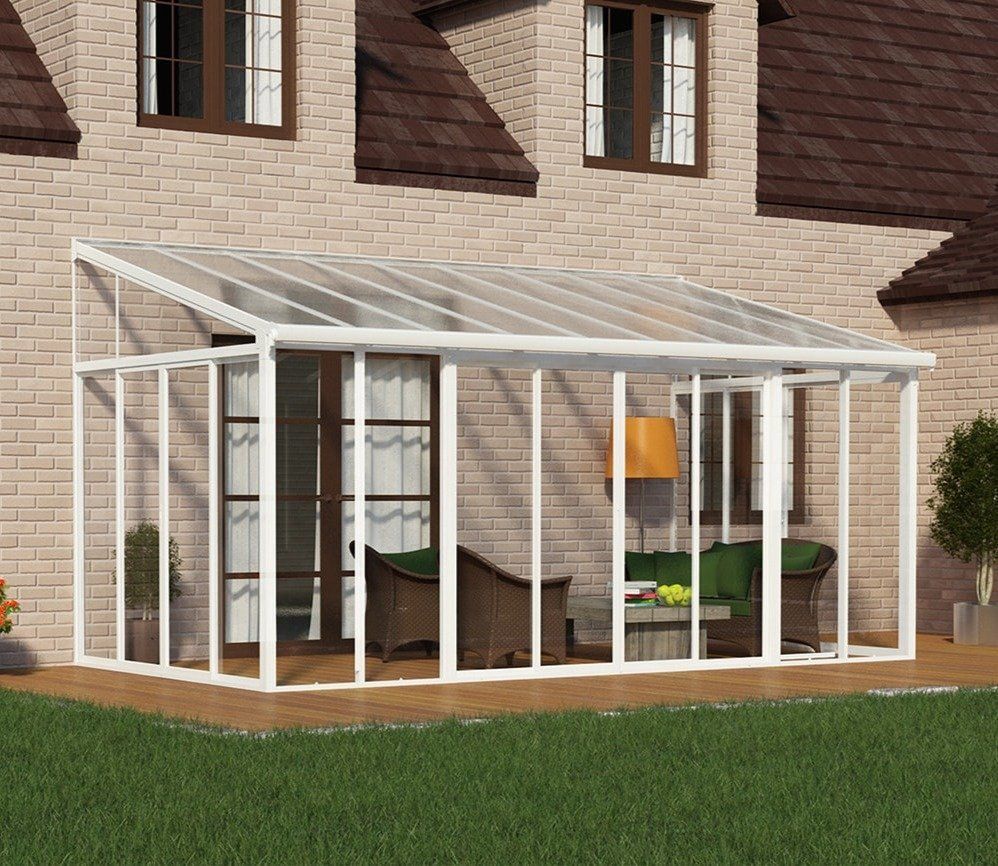 veranda polycarbonate en kit