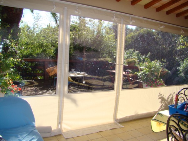 veranda en bache