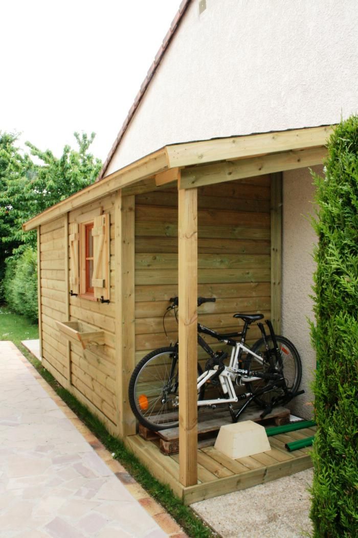 veranda de jardin en bois