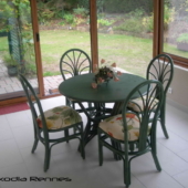 table et chaise pour veranda