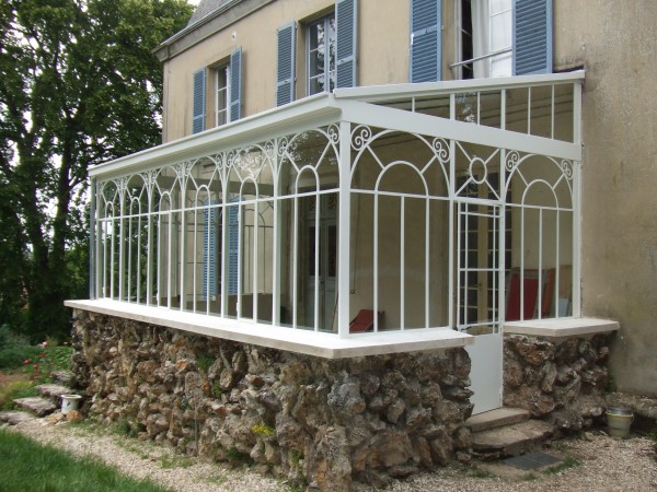 veranda ancienne fer