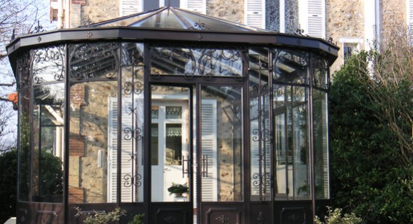 veranda en arrondie