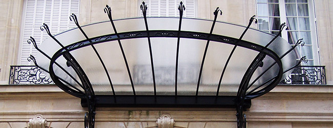 modele de veranda en fer forge