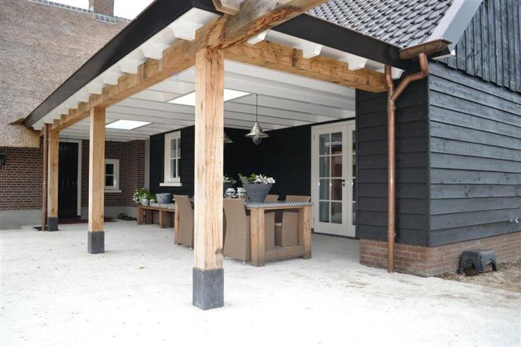 veranda aan garage