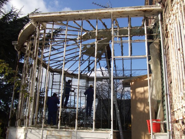 veranda fer ancienne