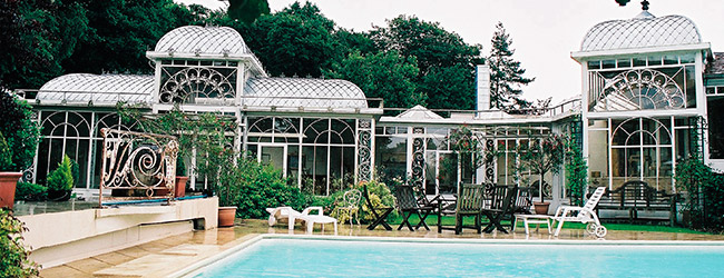 veranda en fer forge belgique