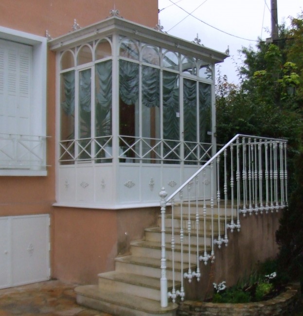 veranda en hauteur
