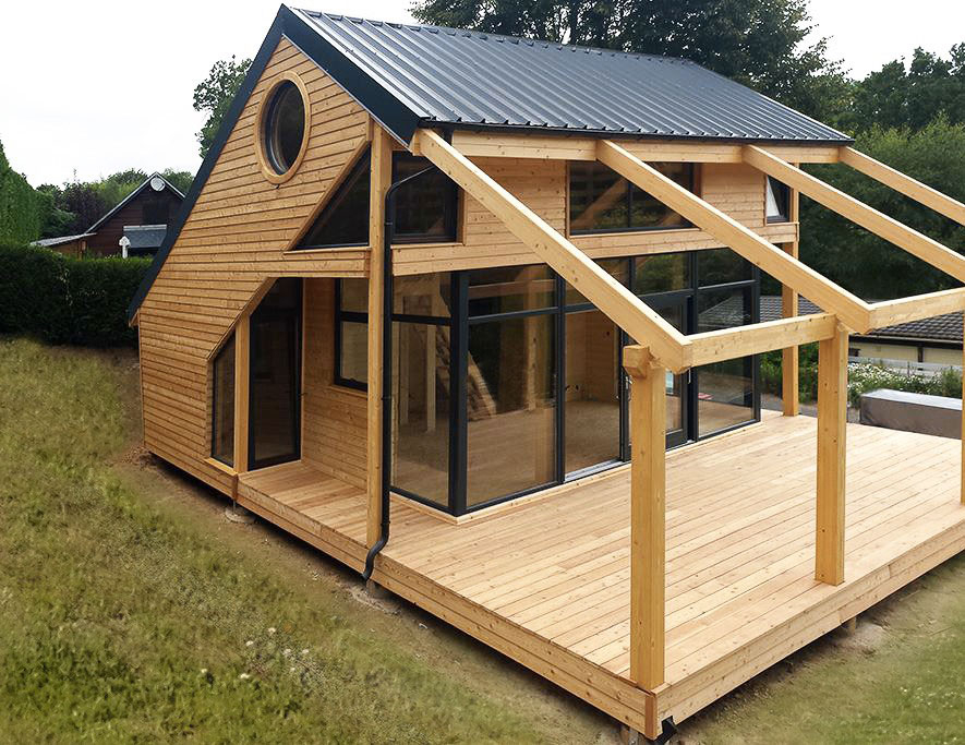 veranda bois autoconstruction