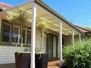 metal roof verandah