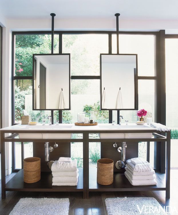 veranda magazine master bathrooms