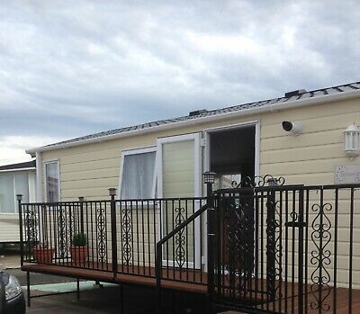 metal veranda for static caravan