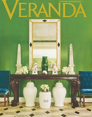 veranda magazine july august 2010