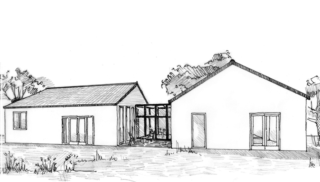 veranda avec garage