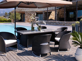mobilier de jardin veranda