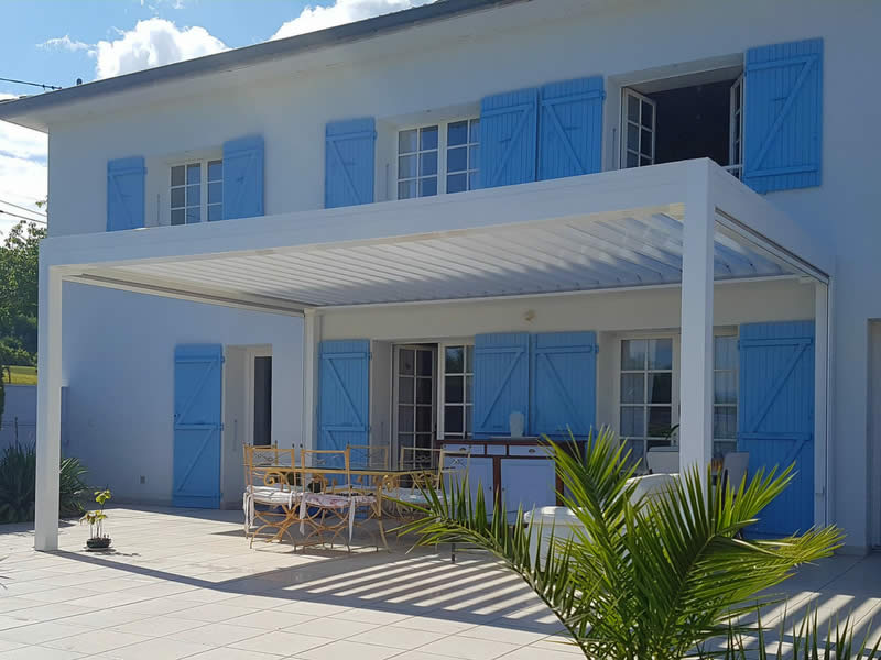 lames orientables pour veranda