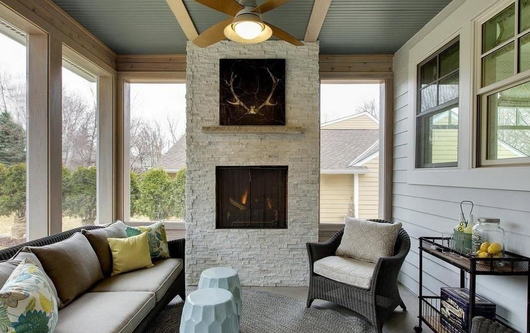 closed veranda design