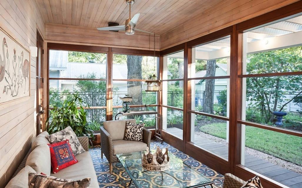 closed veranda design