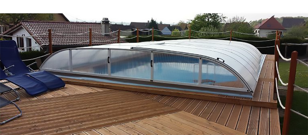 veranda pour piscine occasion