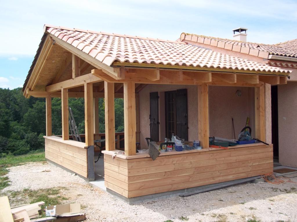 veranda ossature bois belgique