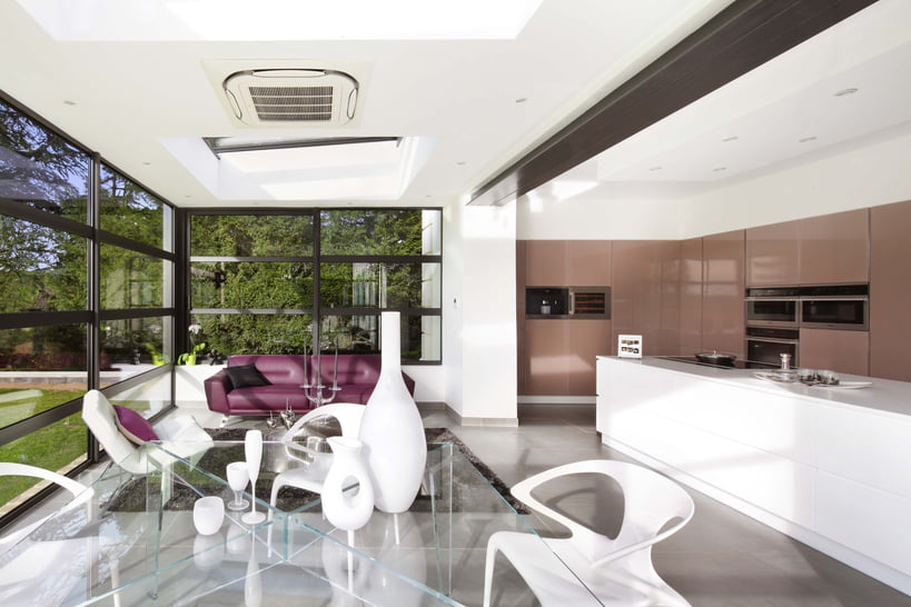 veranda sur cuisine