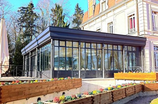 charpente metallique veranda