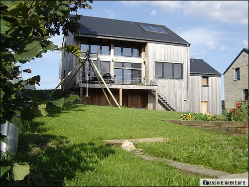 veranda maison passive