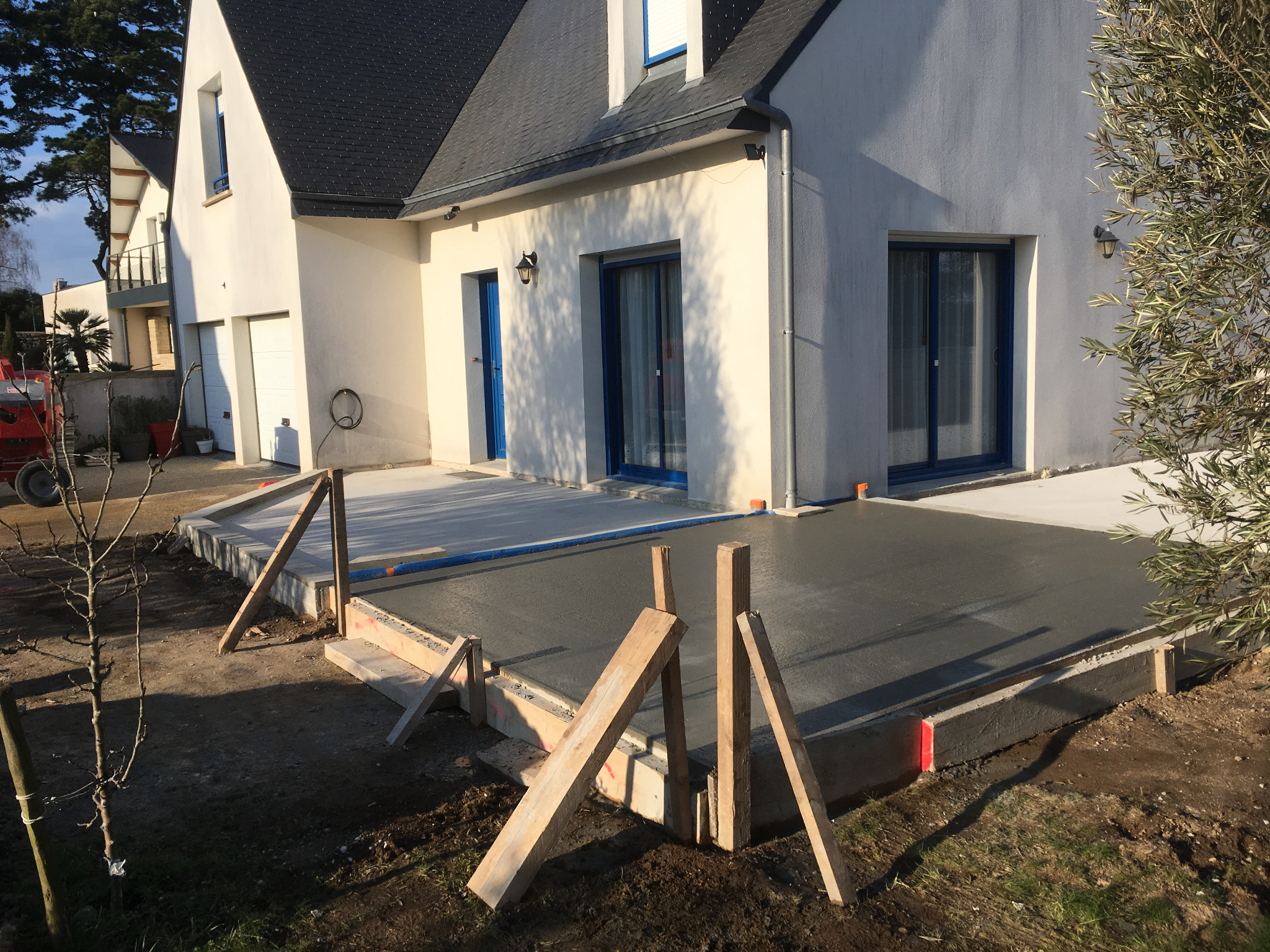 veranda sur vide sanitaire