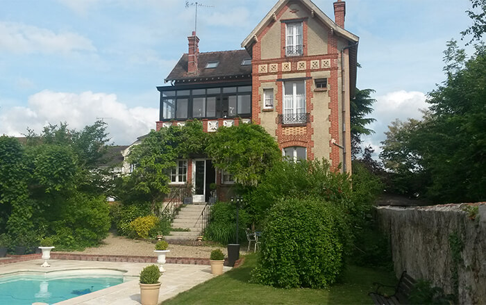 veranda maison bourgeoise