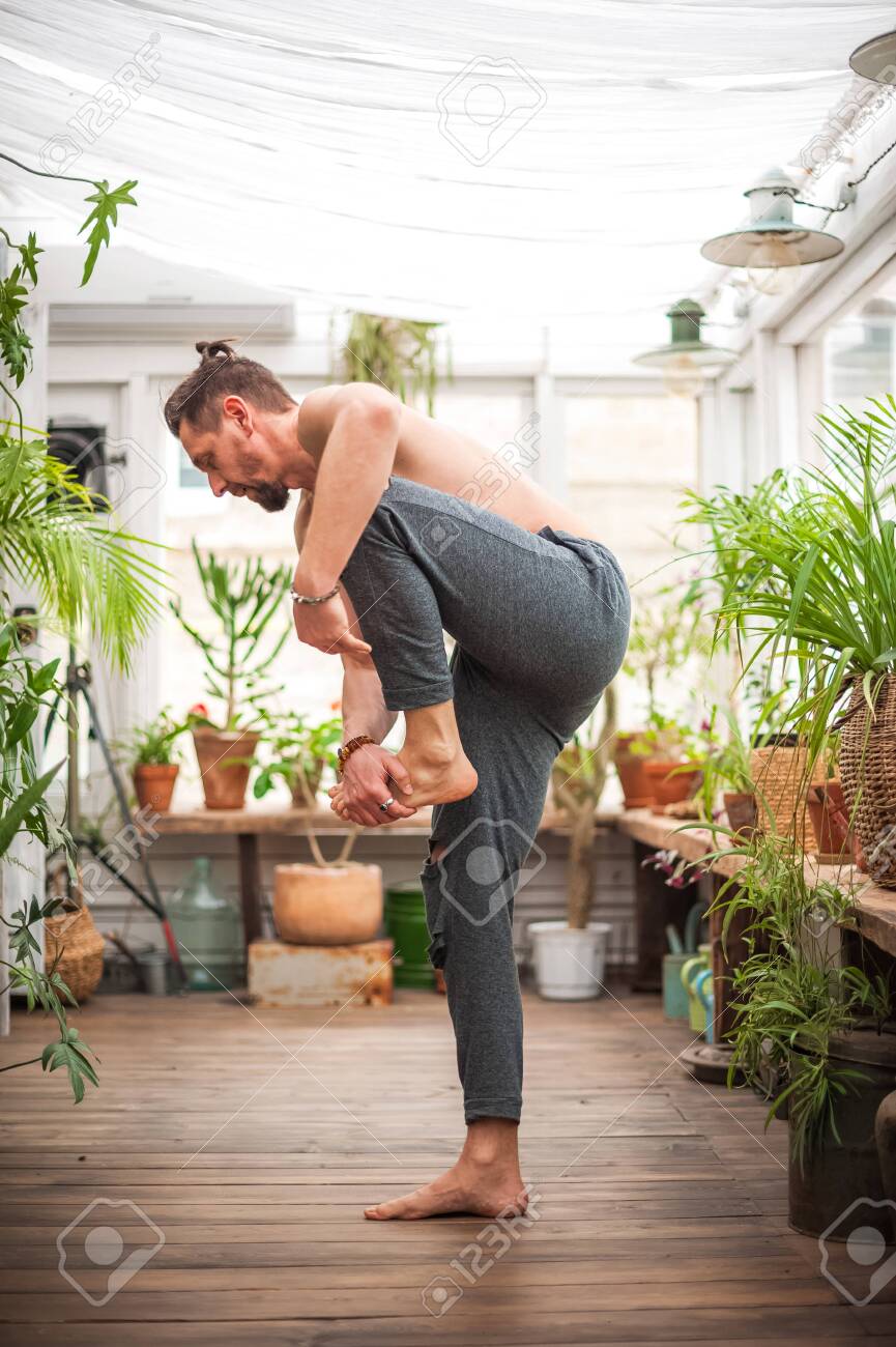 man veranda