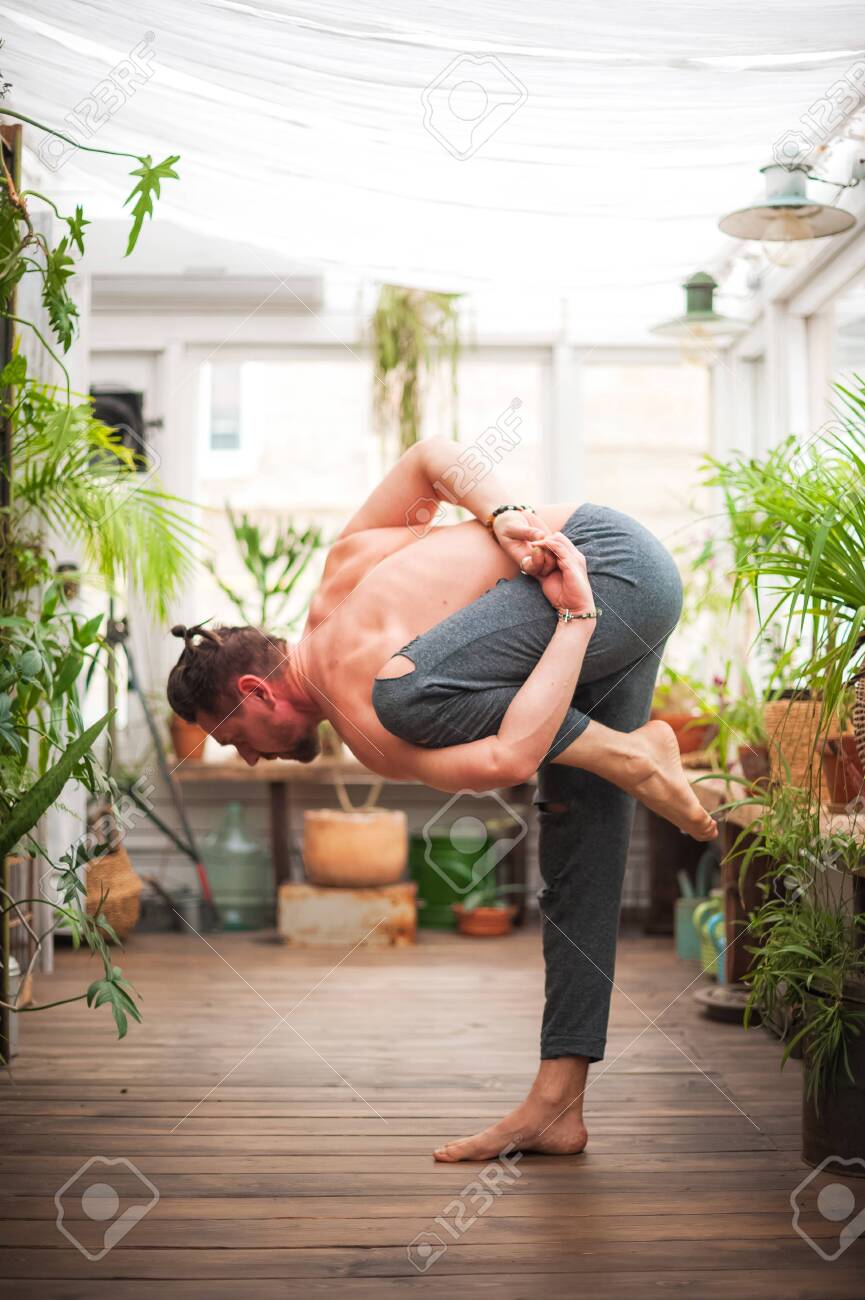 man veranda