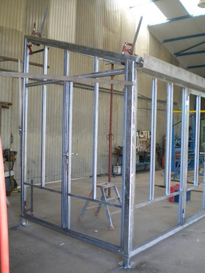 fabrication veranda acier